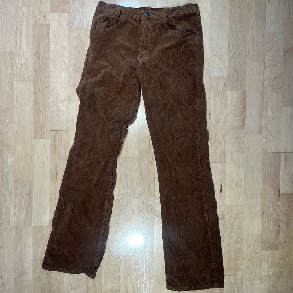 Brandy Melville Brown Corduroy Pants